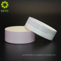 Caixa de empacotamento do presente cosmético redondo colorido do empacotamento de papel para o recipiente da composição